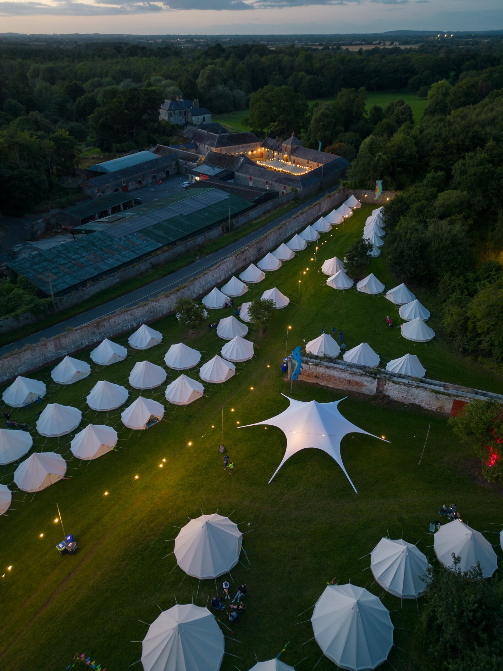 County Laois glamping setting
