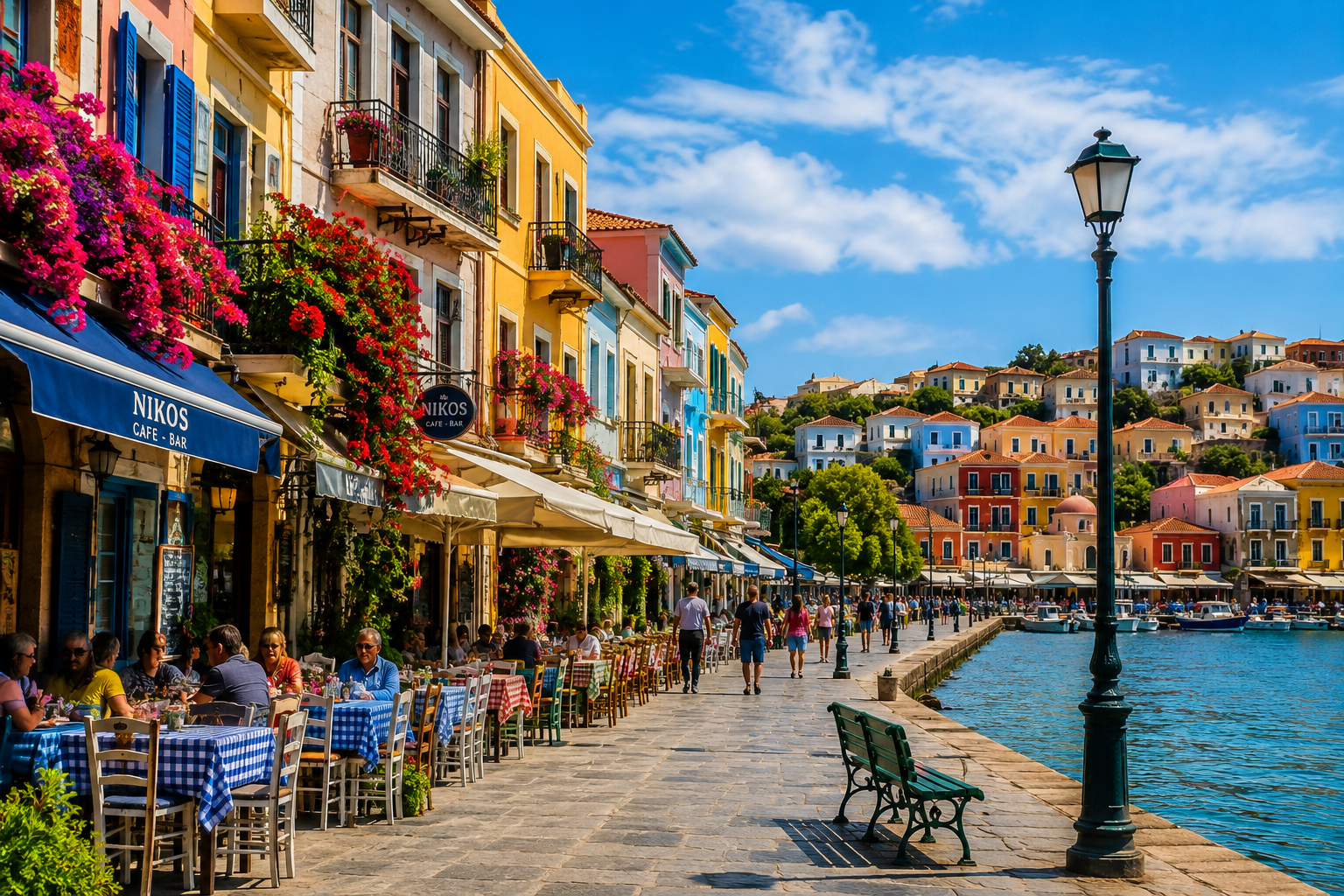 Seafront Cafés & Town